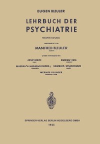 Cover Lehrbuch der Psychiatrie