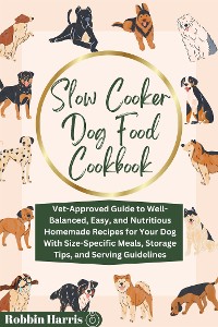 Cover Slow Cooker Dog Food Cookbook