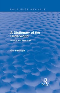 Cover A Dictionary of the Underworld