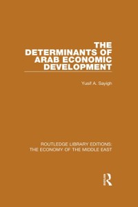 Cover Determinants of Arab Economic Development