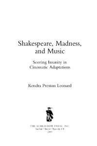 Cover Shakespeare, Madness, and Music