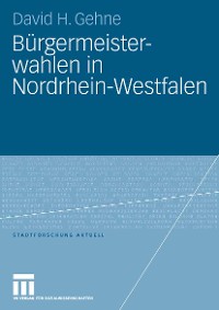 Cover Bürgermeisterwahlen in Nordrhein-Westfalen