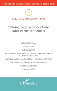 Cover Philosophie, psychosociologie, santé et environnement