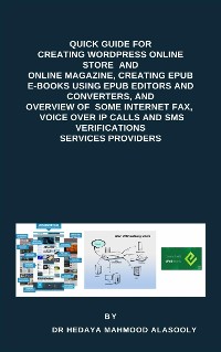Cover Quick Guide for Creating Wordpress Websites, Creating EPUB E-books, and Overview of  Some eFax,  VOIP and SMS Services