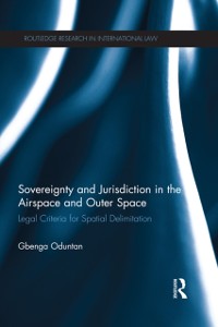 Cover Sovereignty and Jurisdiction in Airspace and Outer Space