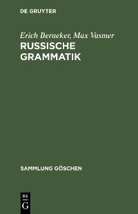 Cover Russische Grammatik