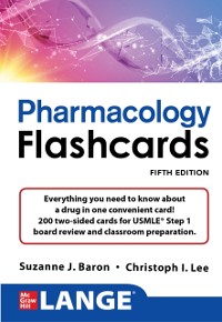 Cover LANGE Pharmacology Flash Cards, Fifth Edition