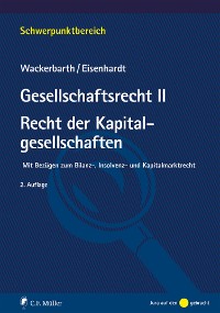 Cover Gesellschaftsrecht II. Recht der Kapitalgesellschaften