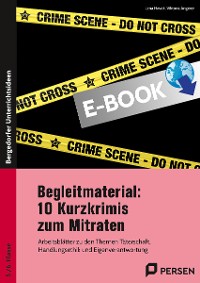 Cover Begleitmaterial: 10 Kurzkrimis zum Mitraten