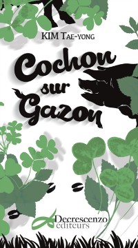 Cover Cochon sur gazon