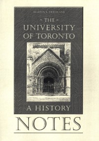 Cover Notes to the University of Toronto