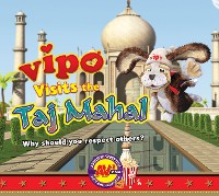 Cover Vipo Visits the Taj Mahal