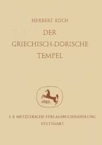 Cover Der Griechisch-Dorische Tempel