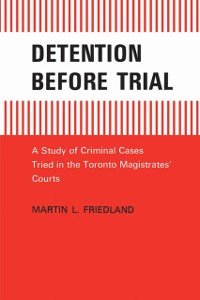 Cover Detention Before Trial