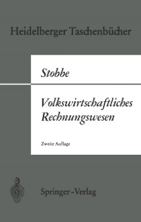Cover Volkswirtschaftliches Rechnungswesen