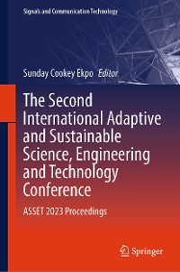 Cover The Second International Adaptive and Sustainable Science, Engineering and Technology Conference