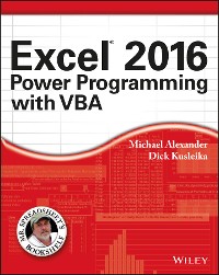 Cover Excel 2016 Power Programming with VBA