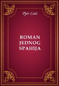 Cover Roman jednog spahija