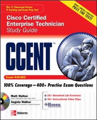 Cover CCENT Cisco Certified Entry Networking Technician Study Guide (Exam 640-822)