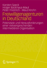 Cover Freiwilligenagenturen in Deutschland
