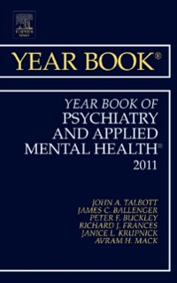 Cover Year Book of Psychiatry and Applied Mental Health 2011