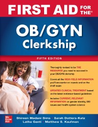 Cover First Aid for the OB/GYN Clerkship, Fifth Edition