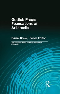Cover Gottlob Frege: Foundations of Arithmetic