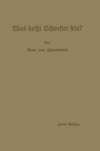 Cover Was heißt Schwester sein?