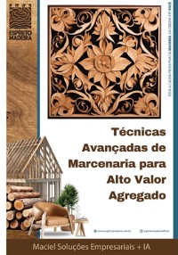 Cover Técnicas Avançadas De Marcenaria Para Alto Valor Agregado