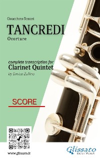 Cover Score of "Tancredi" for Clarinet Quintet