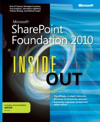 Cover Microsoft SharePoint Foundation 2010 Inside Out