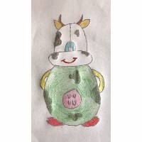 Cover En grøn ko og dens krop