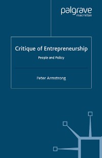 Cover Critique of Entrepreneurship