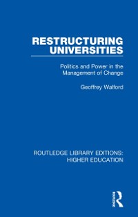 Cover Restructuring Universities