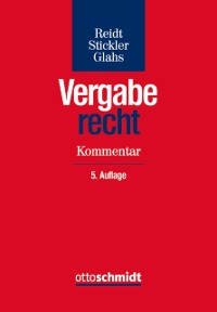 Cover Vergaberecht, Kommentar