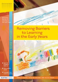 Cover Removing Barriers to Learning in the Early Years