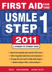 Cover First Aid for the USMLE Step 1 2011