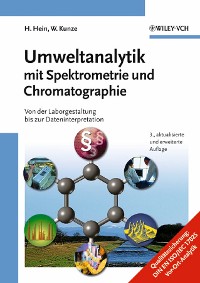 Cover Umweltanalytik mit Spektrometrie und Chromatographie