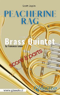 Cover Peacherine Rag - Brass Quintet (parts & score)