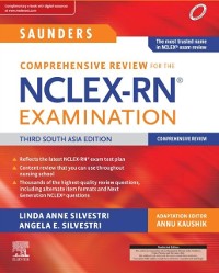 Cover Saunders Comprehensive Review for the NCLEX-RN Examination, Third South Asian Edition-E-book