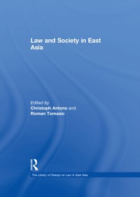 Cover Law and Society in East Asia