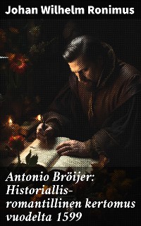 Cover Antonio Bröijer: Historiallis-romantillinen kertomus vuodelta 1599