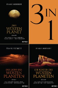 Cover Der Wüstenplanet Band 1-3: Der Wüstenplanet / Der Herr des Wüstenplaneten / Die Kinder des Wüstenplaneten (3in1-Bundle)