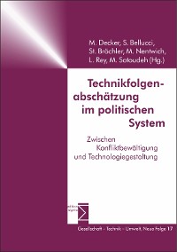 Cover Technikfolgenabschätzung im politischen System