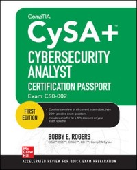 Cover CompTIA CySA+ Cybersecurity Analyst Certification Passport (Exam CS0-002)