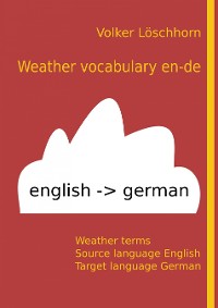 Cover Weather vocabulary