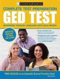 Cover GED Test Reasoning through Language Arts (RLA) Review