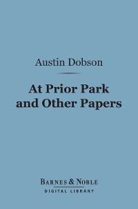 Cover At Prior Park and Other Papers (Barnes & Noble Digital Library)