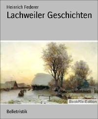 Cover Lachweiler Geschichten