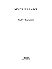 Cover Mycenaeans